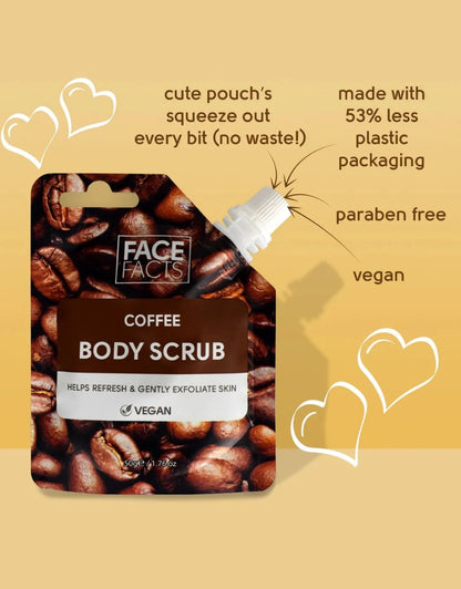 𝗙𝗮𝗰𝗲 𝗙𝗮𝗰𝘁𝘀 Coffee Body Scrub 50 G