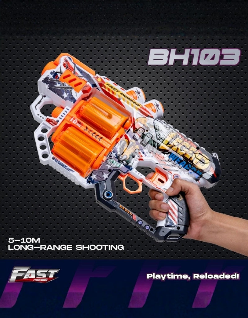 Fast Pioneer Manual Pro Revolver Blaster Legend Weapon Series