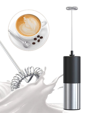 Handheld Electric Milk and Coffee Stainless Frother
