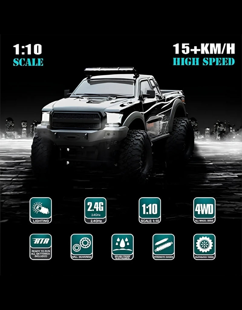 Remote Control 4x4 Rally Truck Toy
