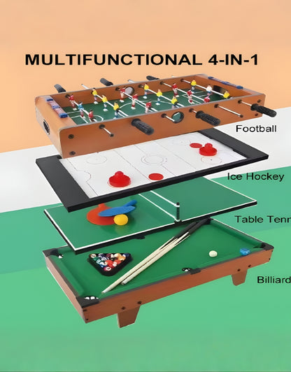 4 in 1 Multi Game Table Set With All Accessory