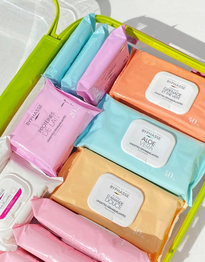𝗕𝘆𝗽𝗵𝗮𝘀𝘀𝗲 Wipes Make up Remover 40 PCS