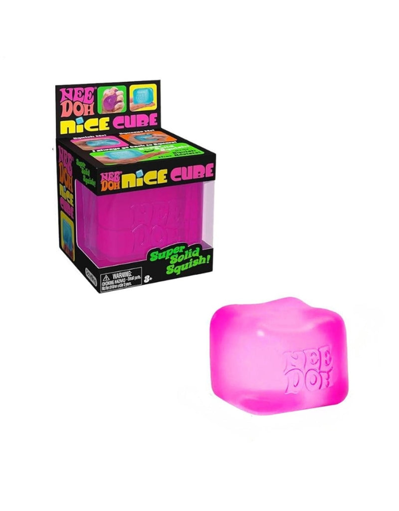 Schylling NeeDoh Nice Cube Sensory Squeeze Toy Super Solid Squishy