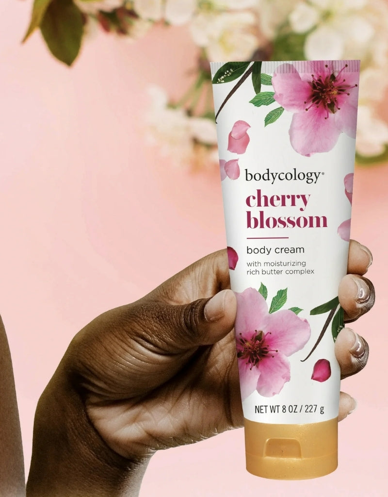 𝗕𝗼𝗱𝘆𝗰𝗼𝗹𝗼𝗴𝘆 Shea Butter Cherry Blossom Body Cream 227 G