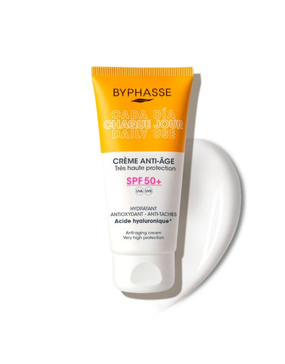 𝗕𝘆𝗽𝗵𝗮𝘀𝘀𝗲 Anti-aging Cream 3in1 Spf50+ 50 ML
