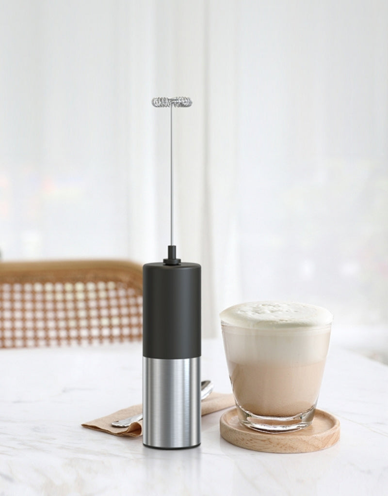 Handheld Electric Milk and Coffee Stainless Frother