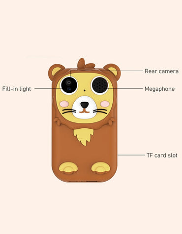 Mini HD Digital Camera Phone Multifunctional Photo Video Device for Students