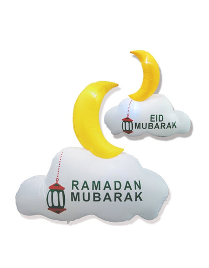 Ramadan Eid Inflatable Crescent Moon Decoration