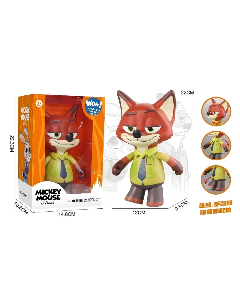 Herocross Original Disney Anime Figure Dolls Mickey Mouse Scrooge