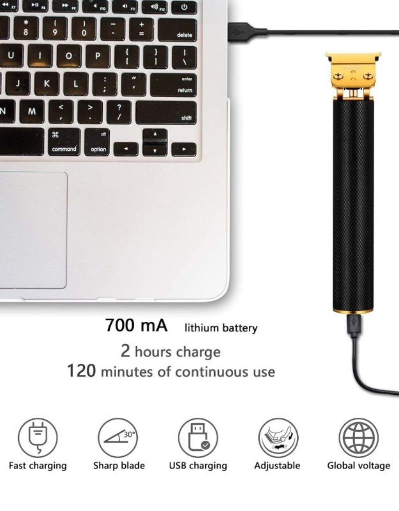 𝗞𝗲𝗺𝗲𝗶 1971 Professional Electric Men's Hair Shaver Rechargeable Cord Less