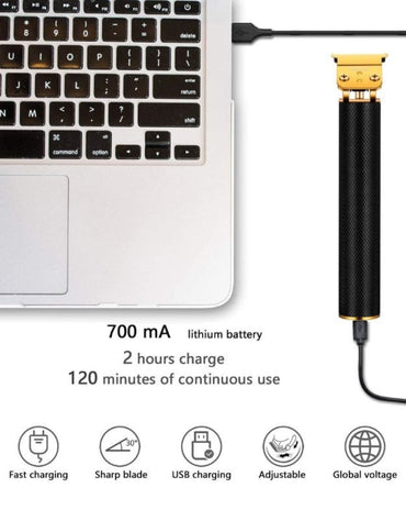 𝗞𝗲𝗺𝗲𝗶 1971 Professional Electric Men's Hair Shaver Rechargeable Cord Less