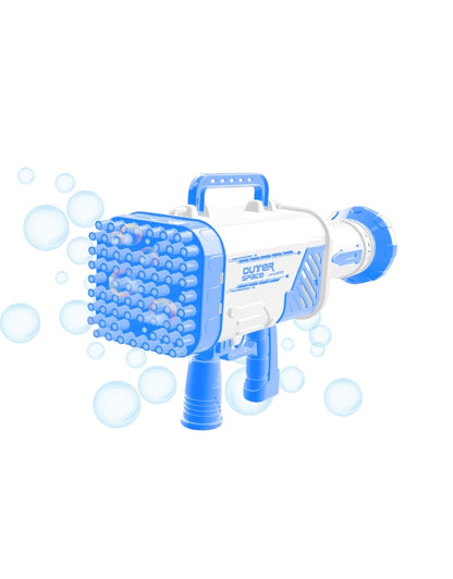 64 Hole Rocket Launcher Bubble Machine Gun For Kids