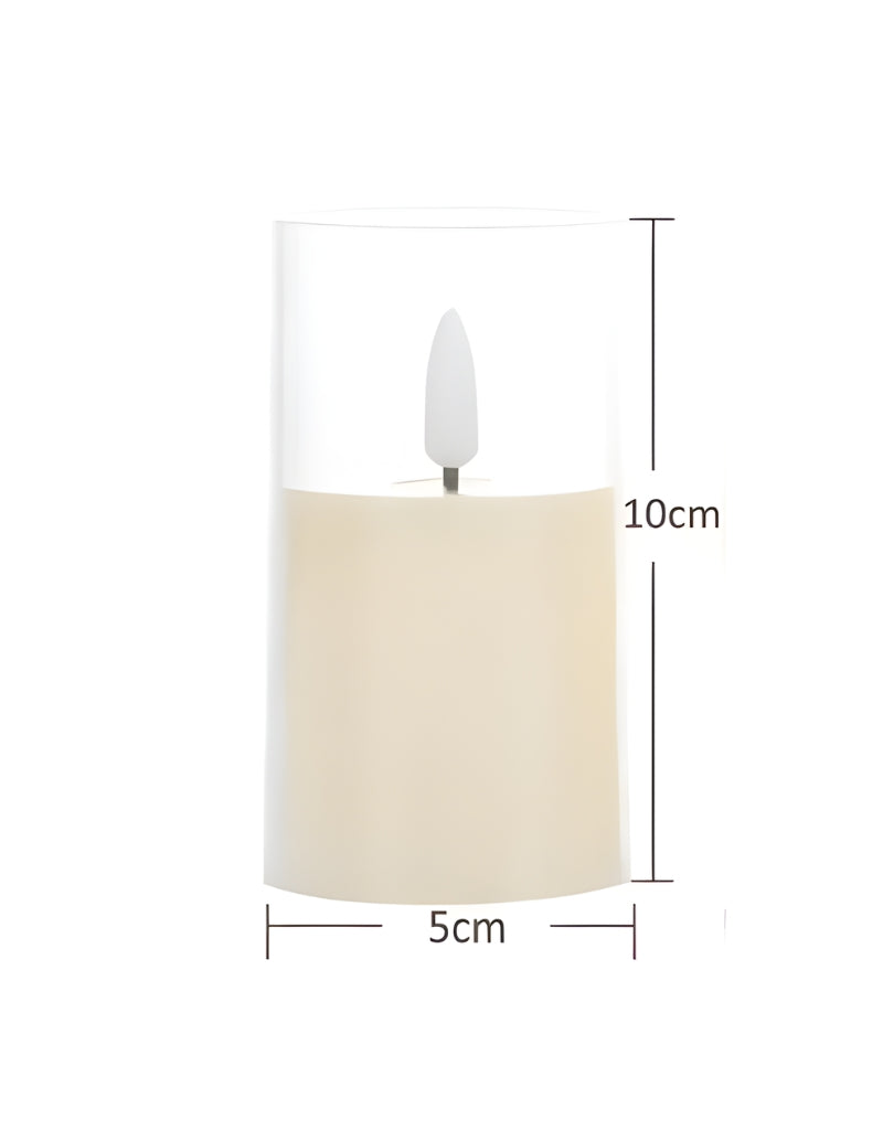 Bullet Flameless Flickering Candle Lights Battery Powered