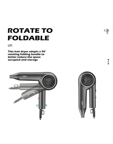 𝗩𝗚𝗥 V-420 Professional Strong Power Hair Dryer 1600-2000W