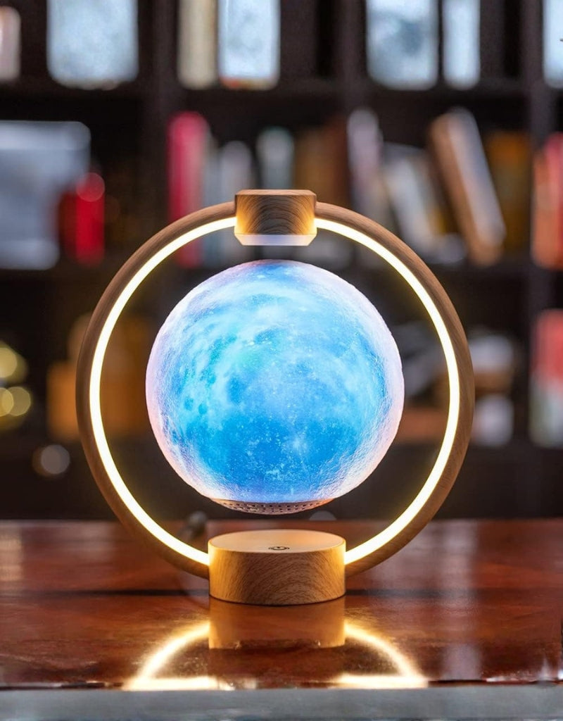 Levitating Moon Bluetooth Speaker