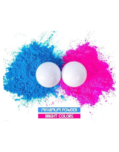 Gender Reveal 9.5x5.21x5.21 CM Golf Balls