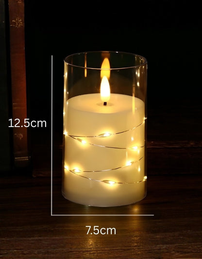 Bullet Flame Lights with Flameless Candles