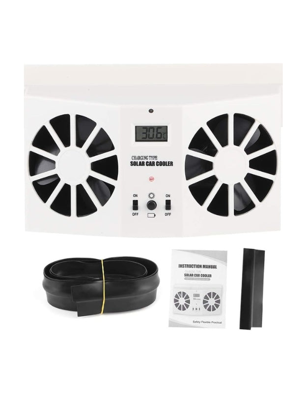 Universal Car Solar Powered 2 Watts Cooler Fan