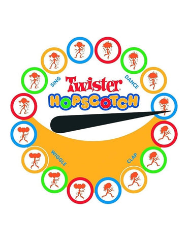 13 Rings Twister Hopscotch Indoor Game Set for Kids