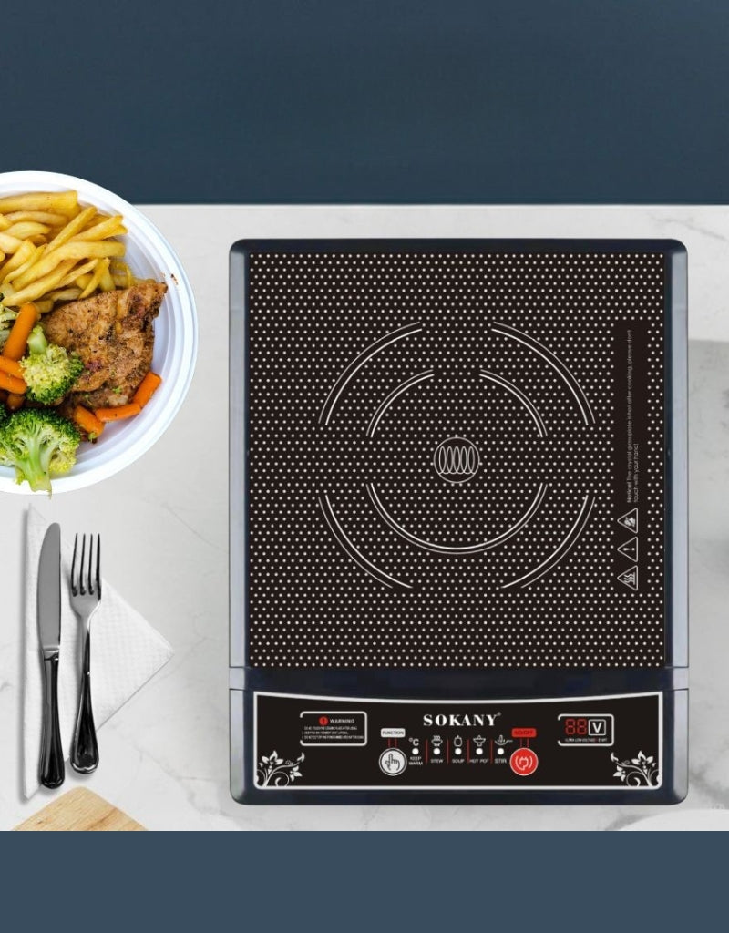 Sokany Single Induction Cooker With 2200W