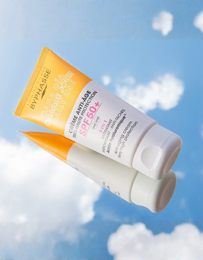 𝗕𝘆𝗽𝗵𝗮𝘀𝘀𝗲 Anti-aging Cream 3in1 Spf50+ 50 ML