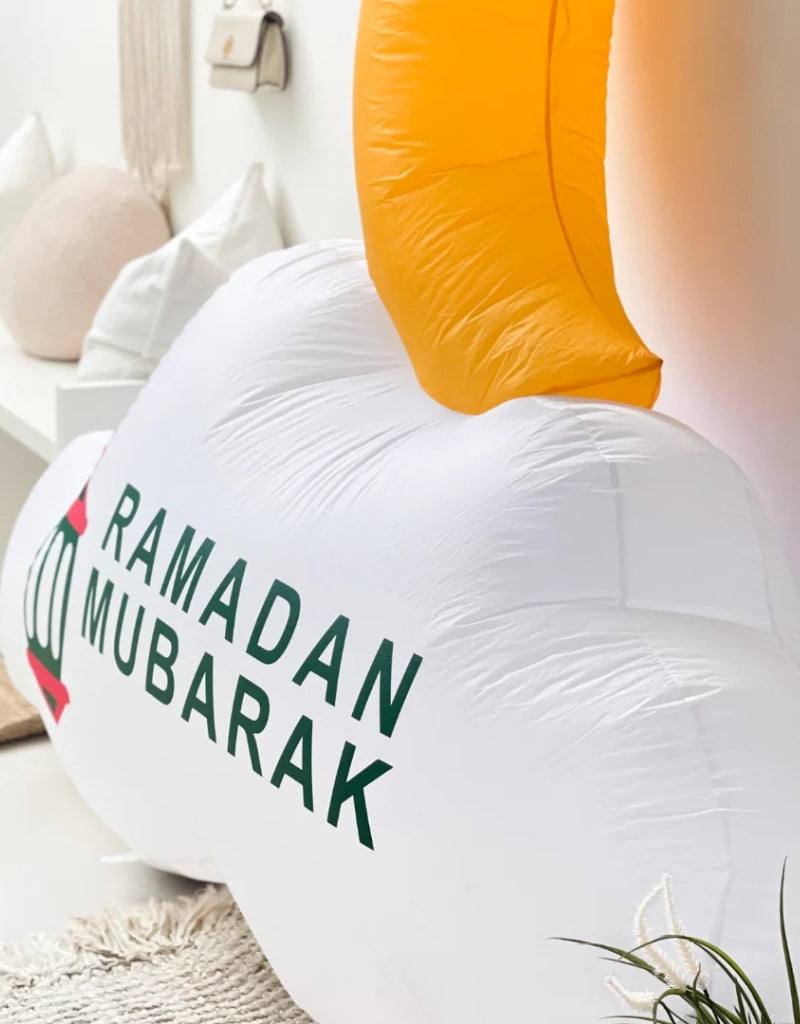 Ramadan Eid Inflatable Crescent Moon Decoration