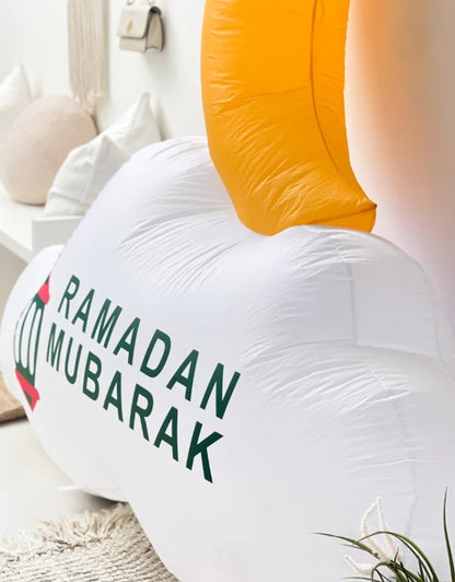 Ramadan Eid Inflatable Crescent Moon Decoration
