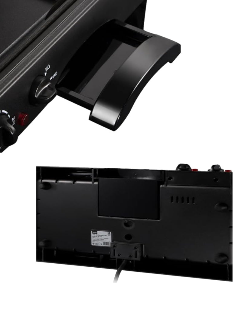 𝗗𝗦𝗣 2 In 1 Contact Grill Machine Griddle 1600W