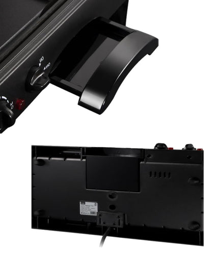 𝗗𝗦𝗣 2 In 1 Contact Grill Machine Griddle 1600W