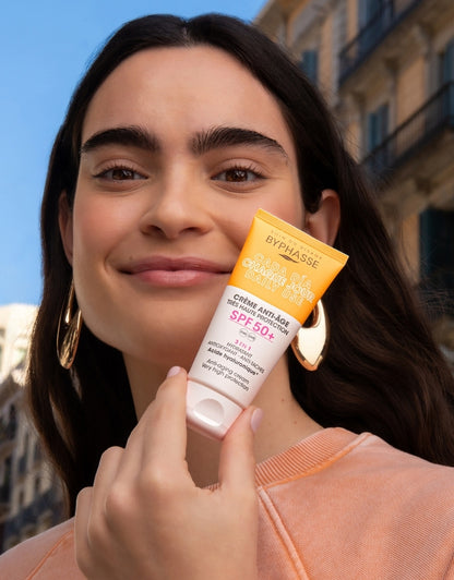 𝗕𝘆𝗽𝗵𝗮𝘀𝘀𝗲 Anti-aging Cream 3in1 Spf50+ 50 ML