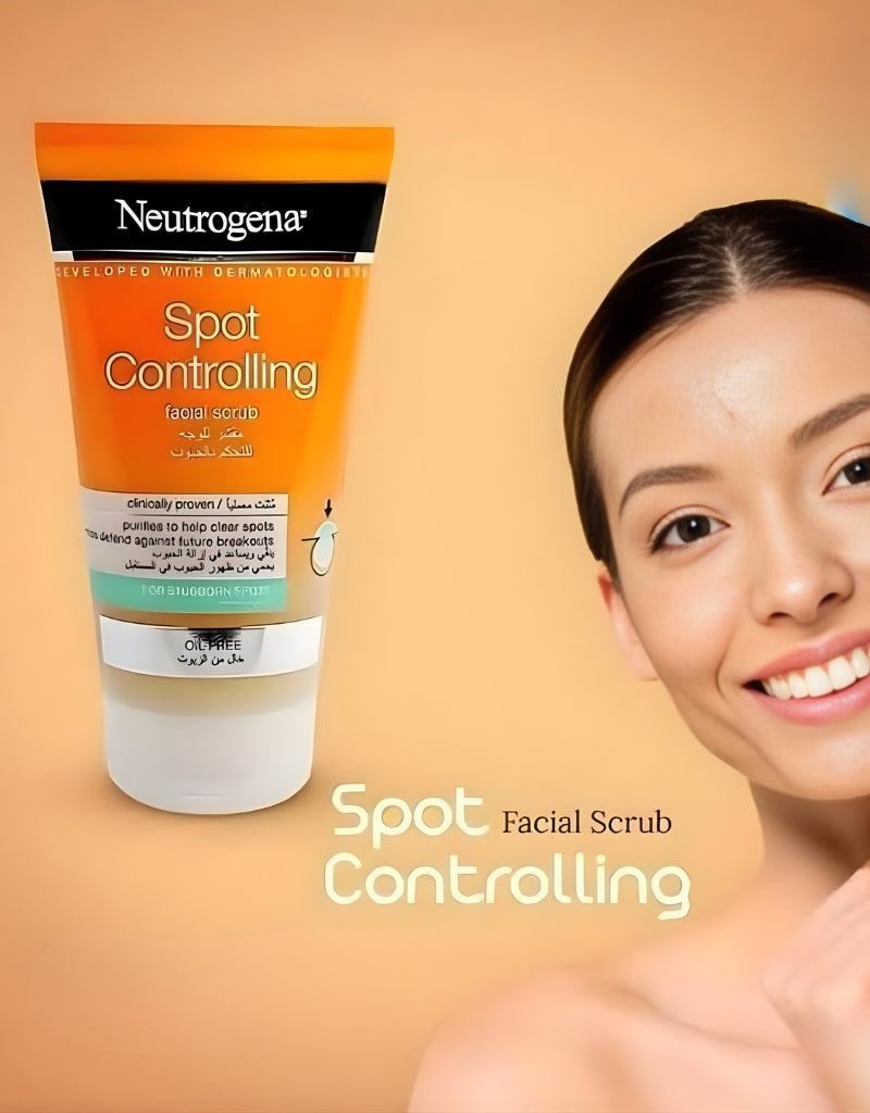 𝗡𝗲𝘂𝘁𝗿𝗼𝗴𝗲𝗻𝗮 Spot Controlling Daily Scrub Oil Free 150 ML