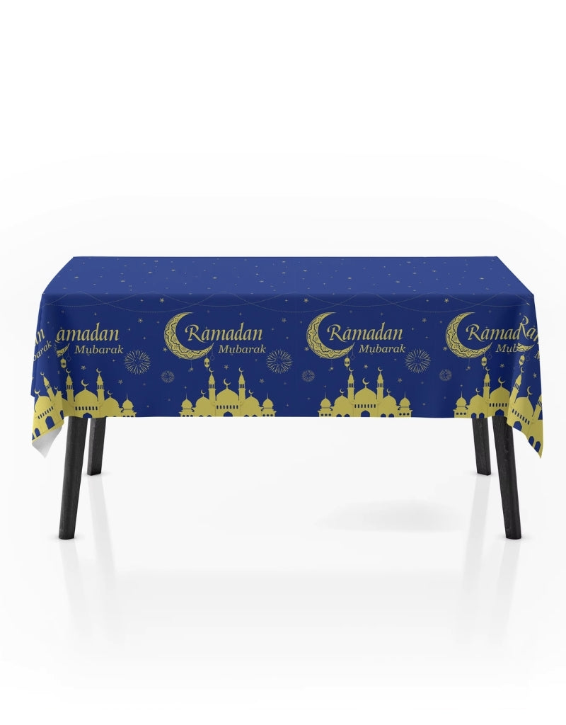Plastic Table cover For Ramadan Table Decoration 137x274CM