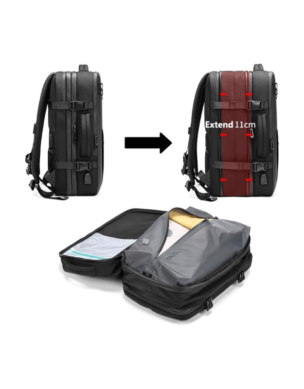 Large Travel 30x16x46 Centimeters  Vacuum Backpack for Men and Women