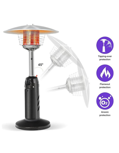 Umbrella Outdoor Propane Patio Standing Floor Heater