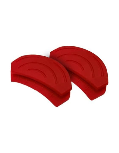 LAHOYA Ceramic Coated Cookware Set 9 PCS Stock Pot Fry Pan Slicon Grip