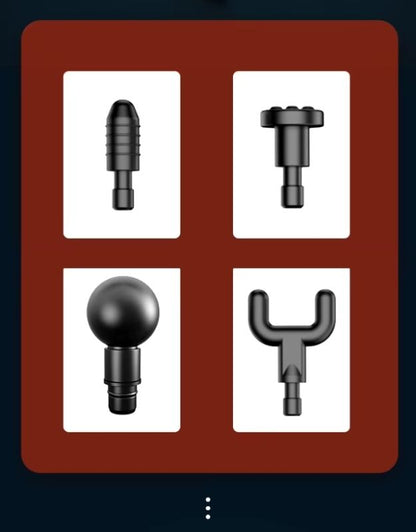𝗠𝗗𝗛𝗟 Fascial Portable Deep Tissue Percussion Muscle Mini Gun Massager