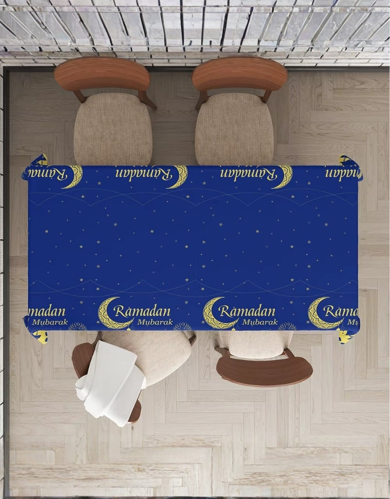 Plastic Table cover For Ramadan Table Decoration 137x274CM