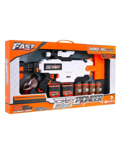 Fast Pioneer Electric Gun 24 Bullet Equipment Librairy