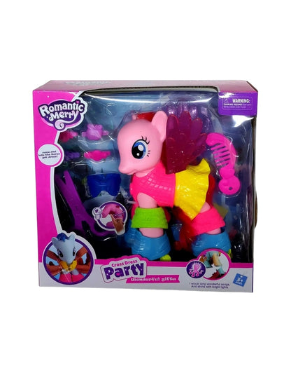 Romantic Merry Roller Pony Cross Dress Party