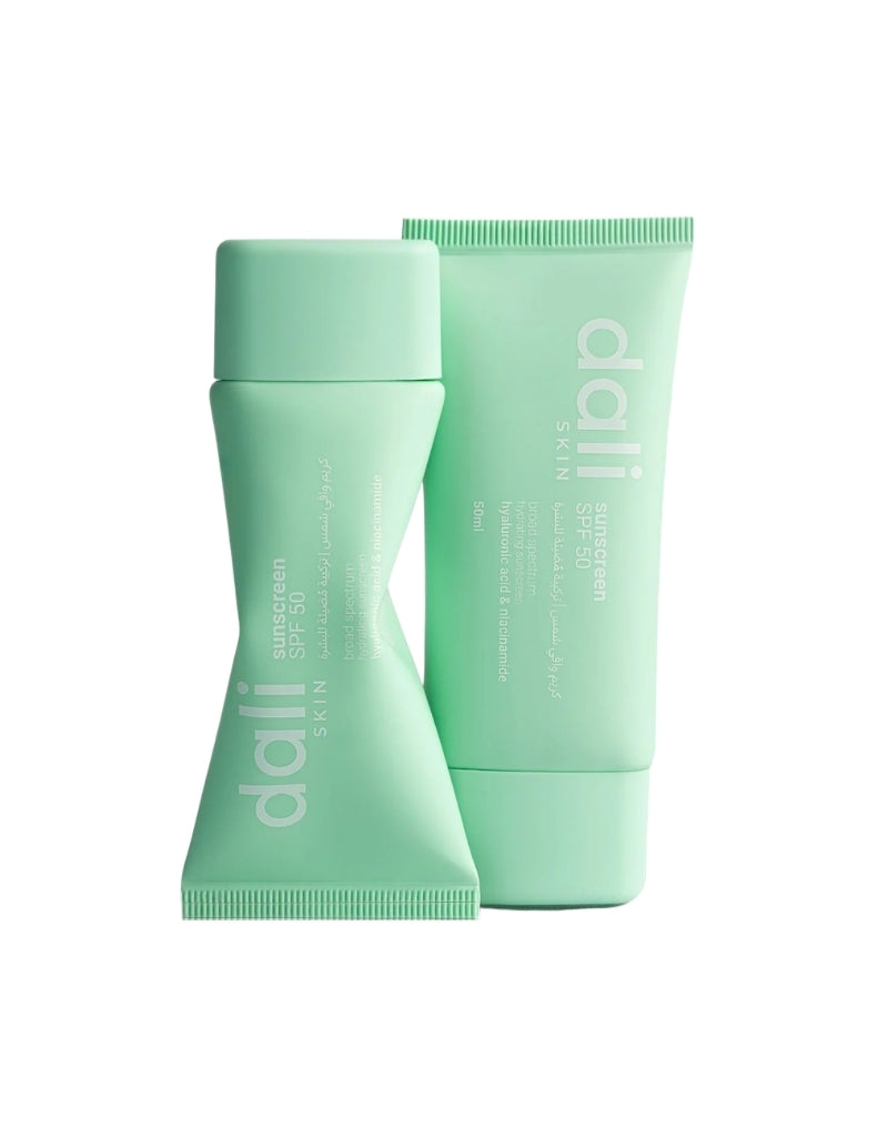 𝗗𝗮𝗹𝗶 Sunglow Sunscreen SPF 50 50 ML