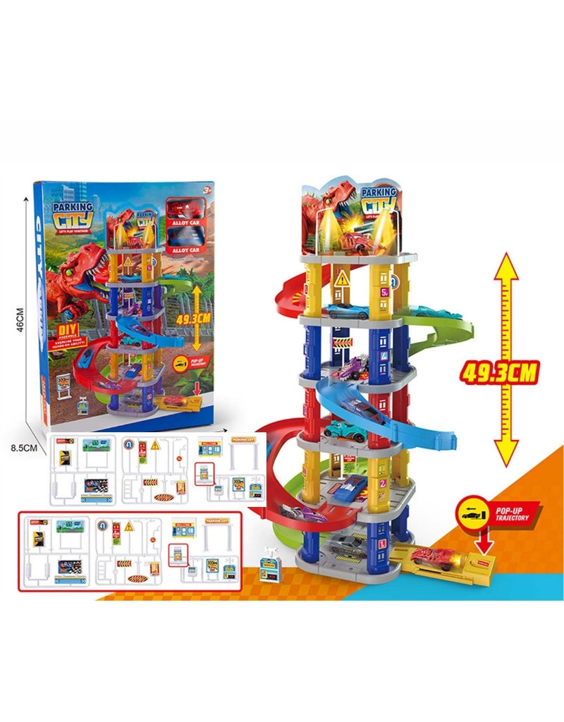 Hot Wheels Kids Garage Parking Lot