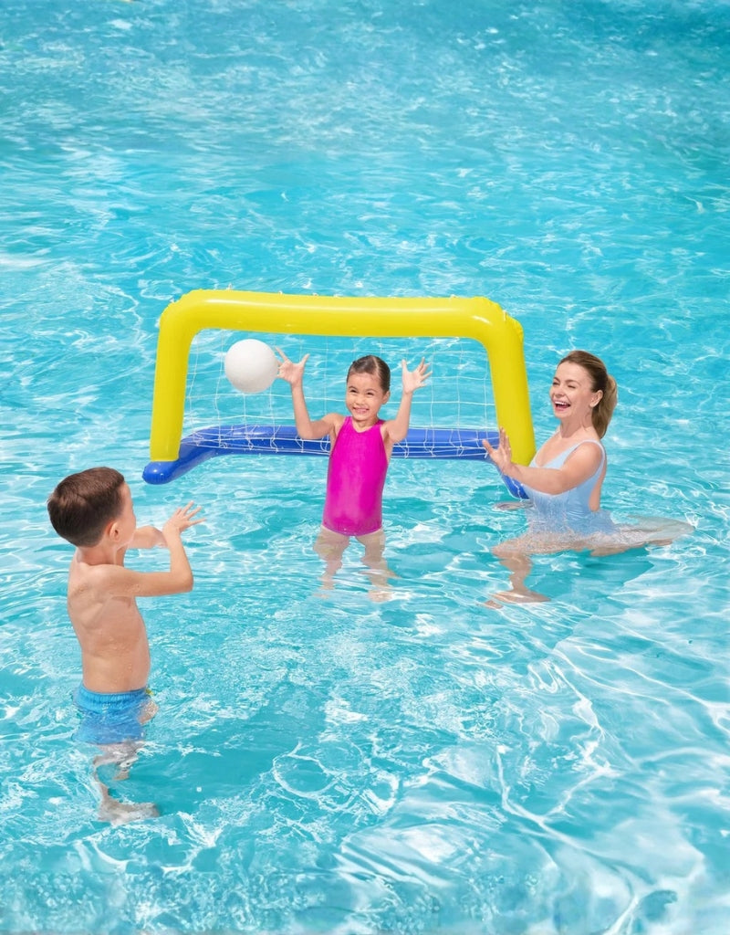 𝗕𝗲𝘀𝘁𝘄𝗮𝘆 52123 Water Polo Swimming Pool Game Set 1.42 M x 76 CM