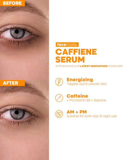 𝗙𝗮𝗰𝗲 𝗙𝗮𝗰𝘁𝘀 Caffeine Serum Revive & Brighten 30 ML