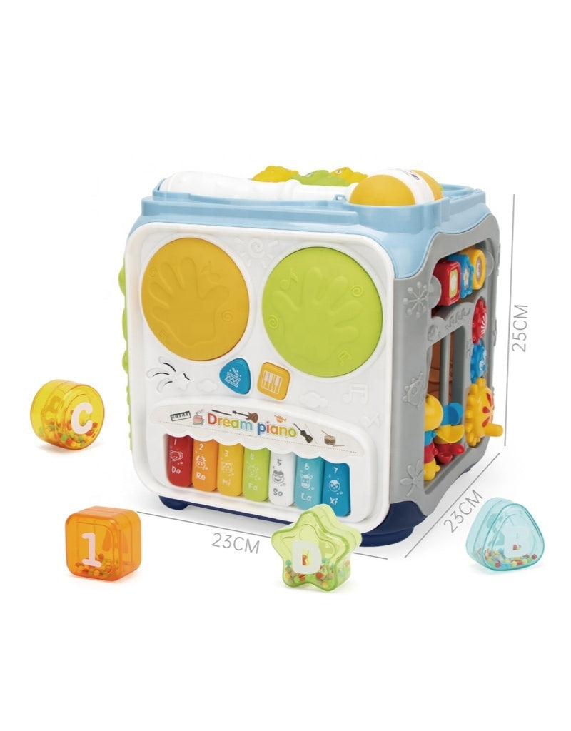 Baby Early Activity Cube Educational Learning With Music