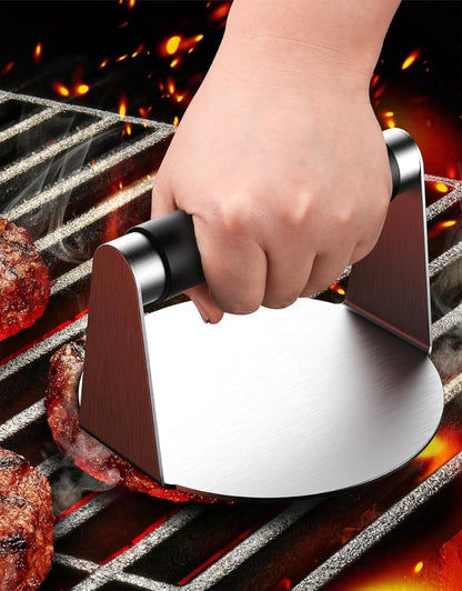 Stainless Steel Burger And Grill Press