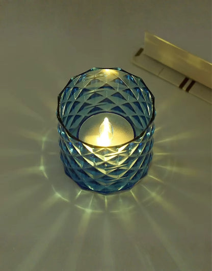 Light Plastic Led Electronic Candle Light Lamps