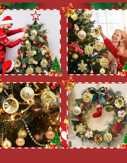 Set of 40 PCS Christmas Balls Decorations