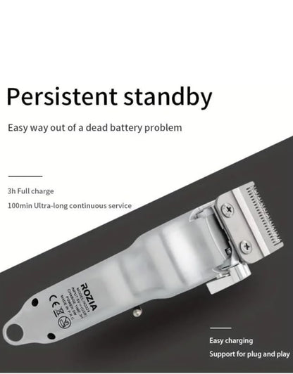 𝗥𝗼𝘇𝗶𝗮 HQ324 Professional Rechargeable Cordless Hair Trimmer