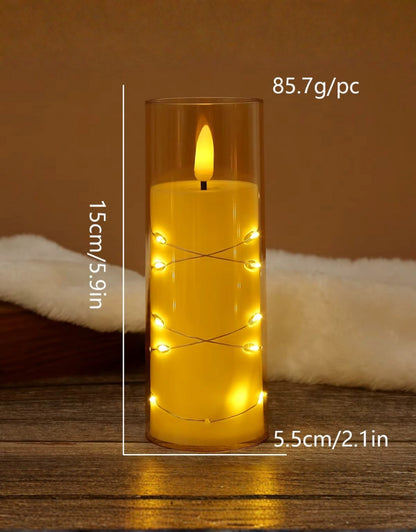 Bullet Flameless Elegant Candles for Wedding