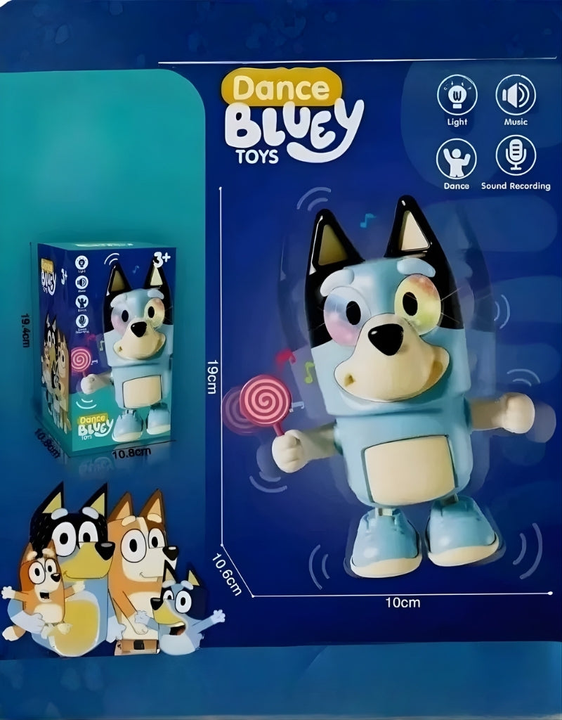 Bluey Action Figure Dance Super Hero Robot Toy